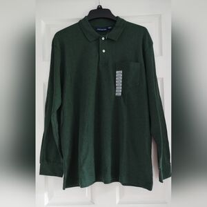 John Ashford Men's Green Polo Shirt